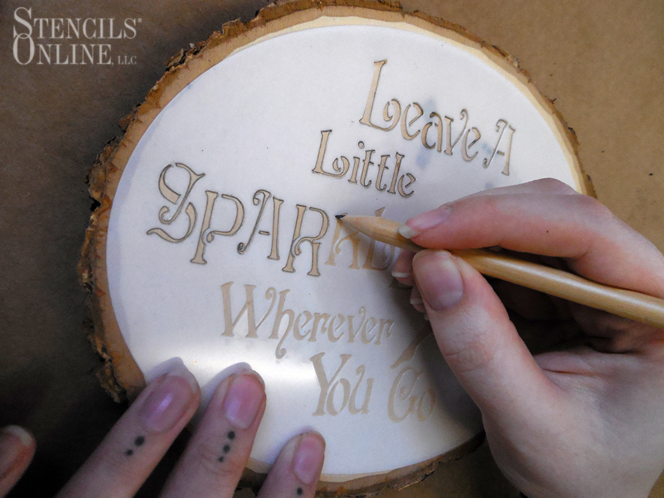custom wood burning stencils