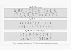 letter stencils spiritual