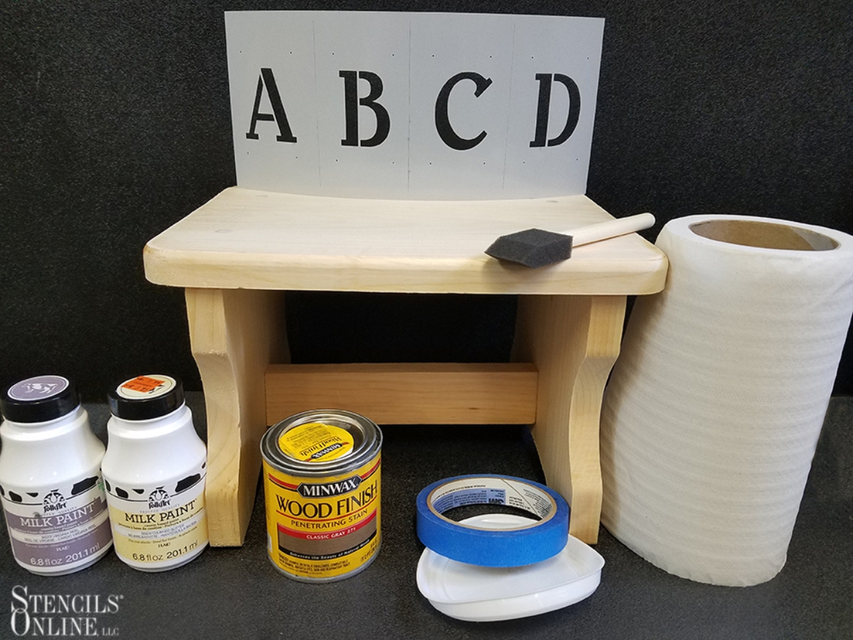 DIY stencil supplies