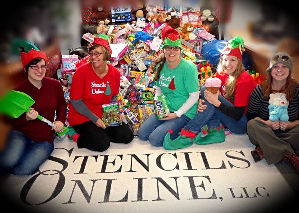 stencils online- donates