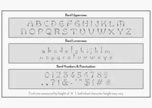 letter stencils alphabet stencil