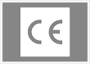 European Conformity graphic stencil