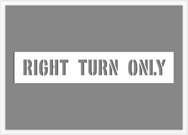 right-turn-only-pavement-marking-stencil right-turn-only-pavement-marking-stencil