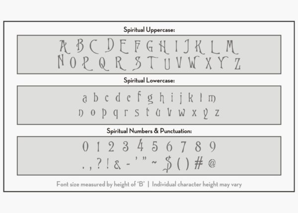 letter stencils spiritual