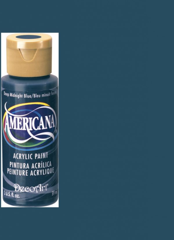 da166 Deep Midnight Blue paint