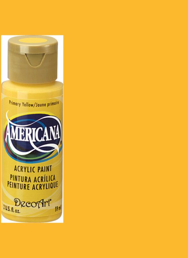 da201 Primary Yellow Acrylic Paint
