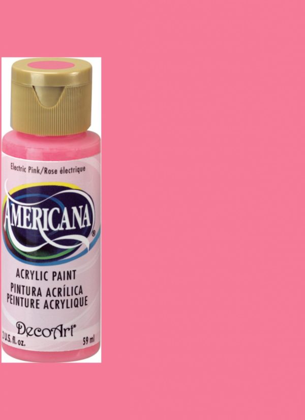 da231 Electric Pink Acrylic Paint
