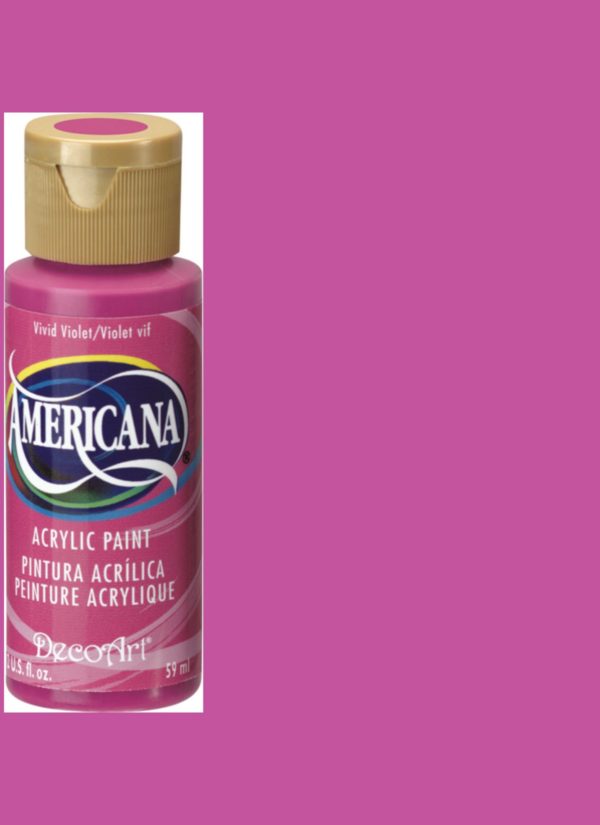 da232 Vivid Violet Acrylic Paint