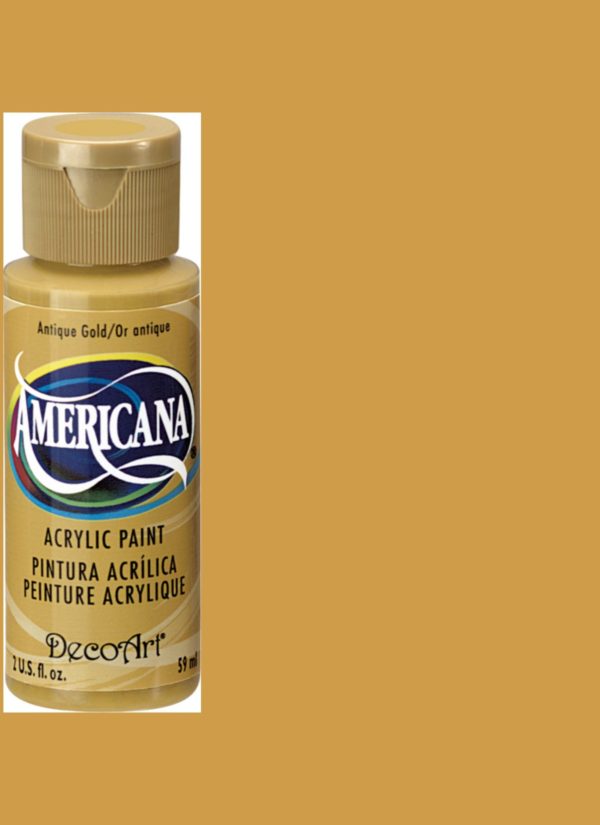 Antique Gold Acrylic Paint Antique Gold Acrylic Paint
