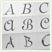 alphabet stencils, large letter stencils, alphabet stencil sets,letter & number stencils,alphabet sets