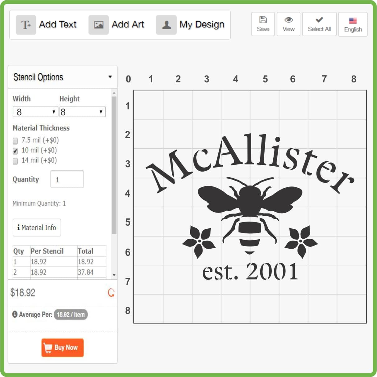 custom stencils