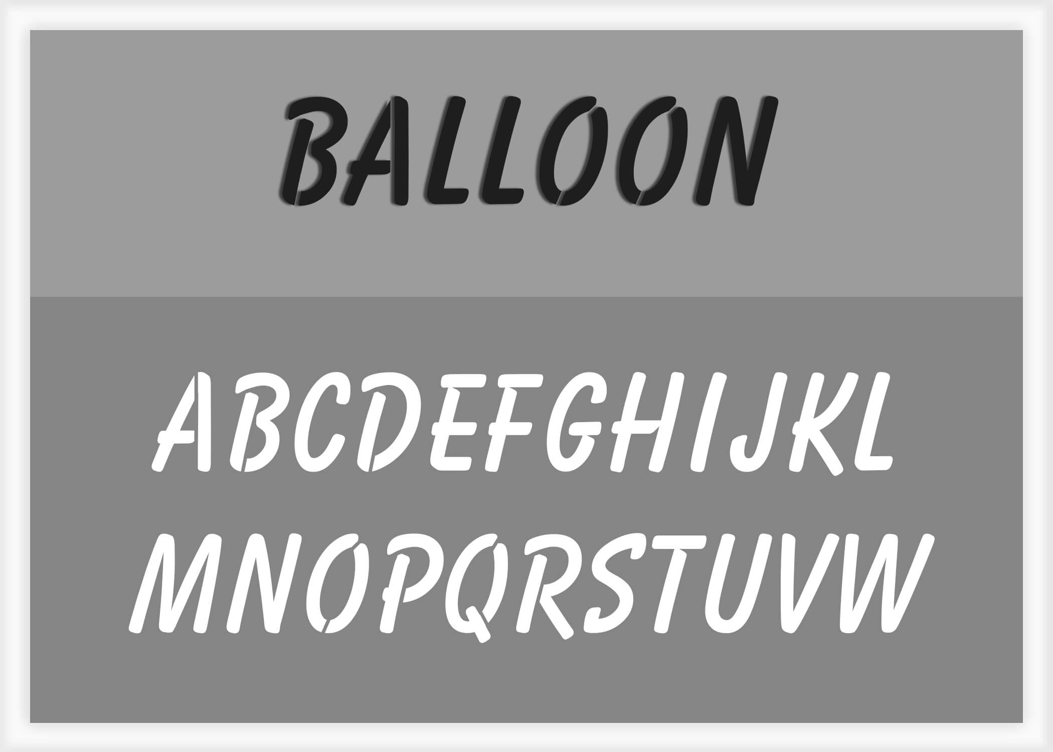 balloon font alphabet stencil letter stencils stencils alphabet stencils