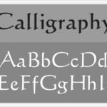 calligraphy-alphabet-stencil