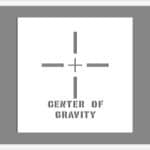 center of gravity shipping stencil