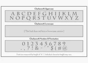charlesworth font letter stencils alphabet stencil