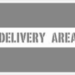 Delivery Area Stencil
