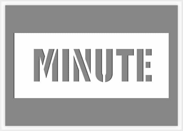 minute-pavement-marking-stencil minute-pavement-marking-stencil