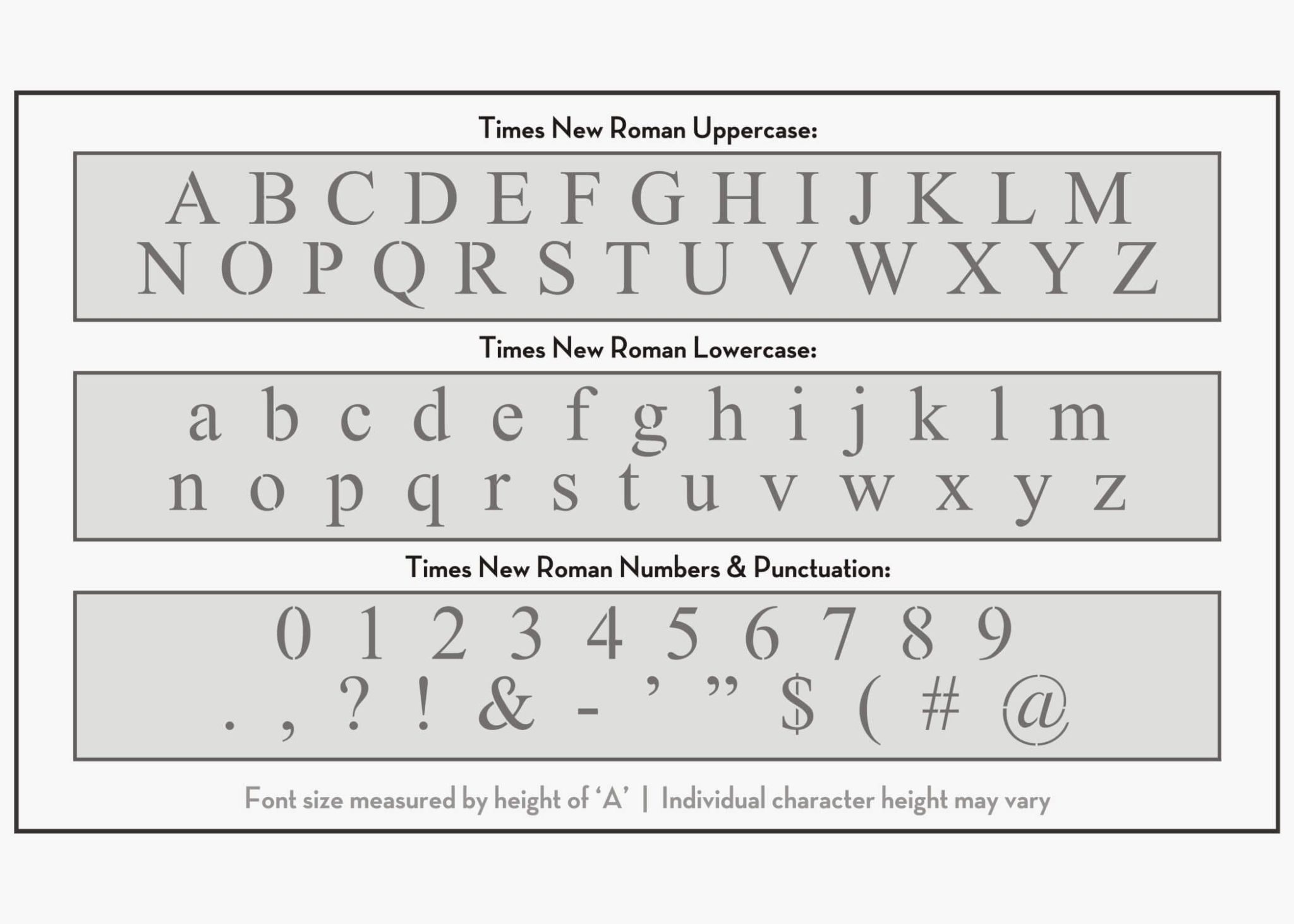 Printable Times New Roman Alphabet Stencil Y Free Printable Letter