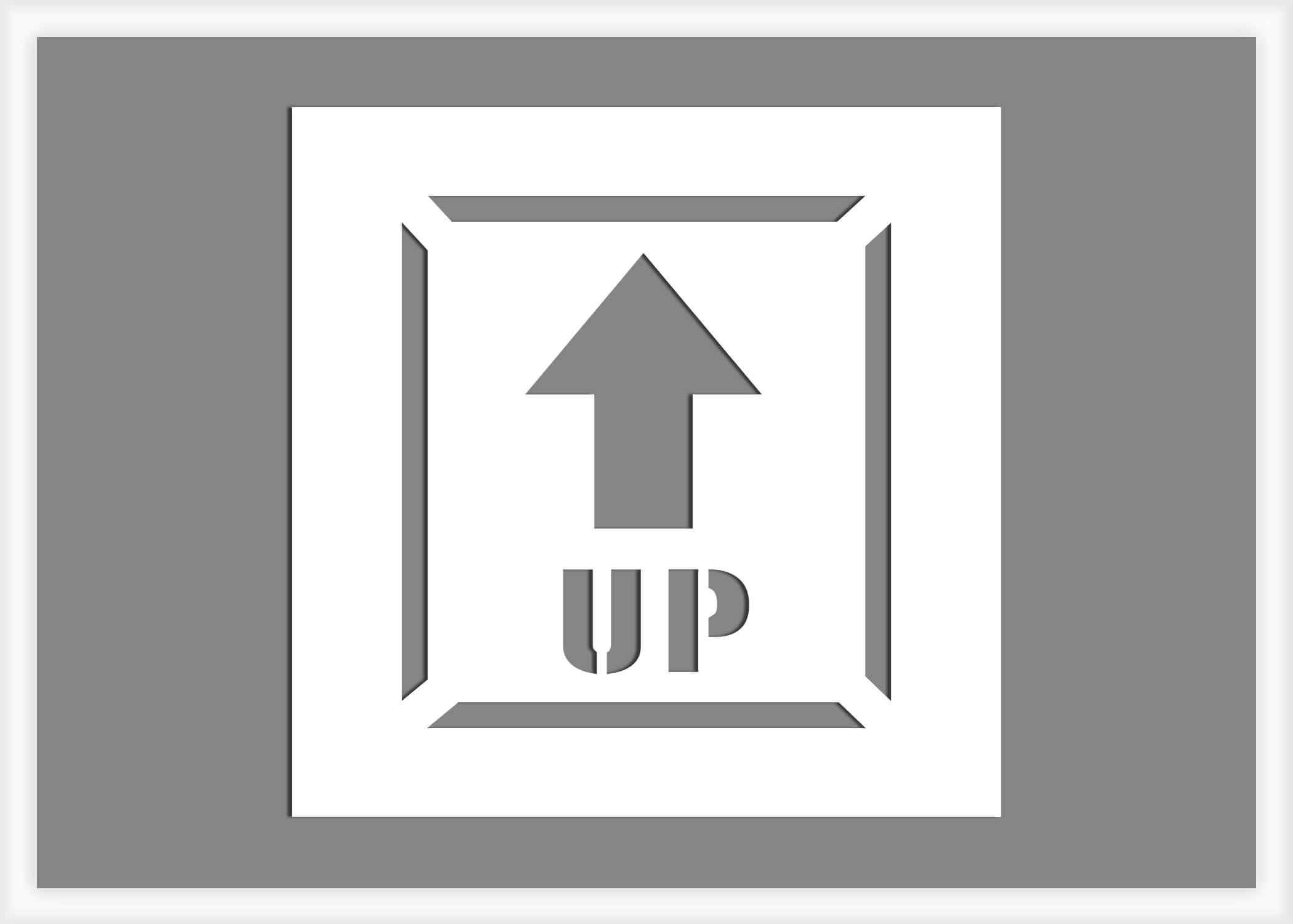 up-arrow-and-text-shipping-marking-stencil
