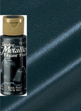 Black Pearl Metallic Acrylic Paint