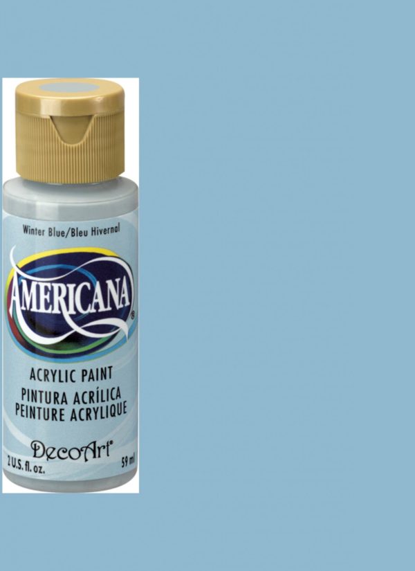 da190 Winter Blue Acrylic Paint