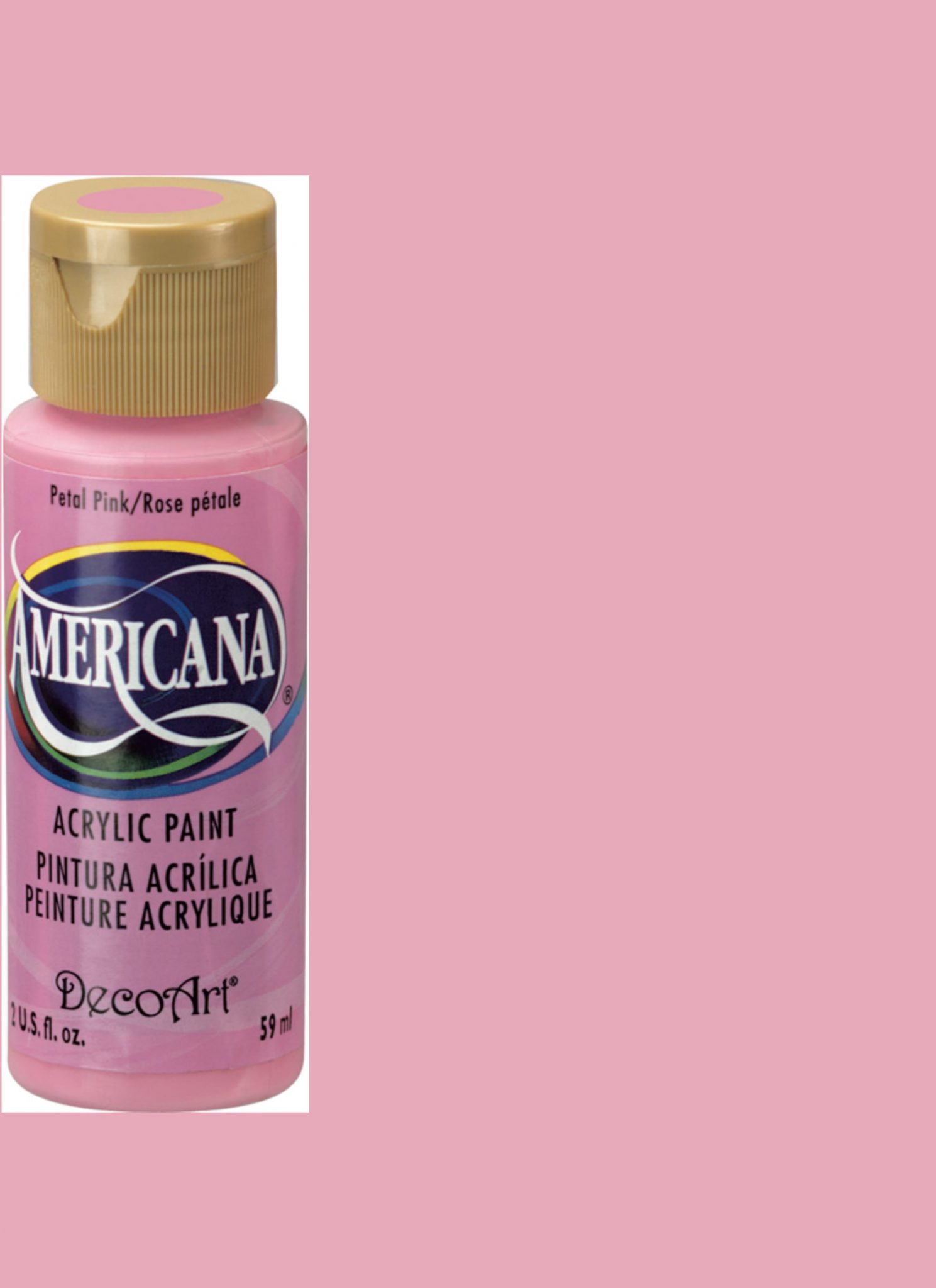 Petal Pink Acrylic Paint Stenciling Supplies Stencils Online