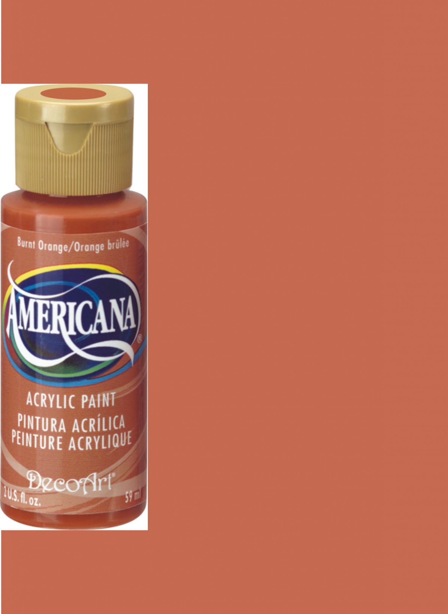 Burnt Orange Acrylic Paint Stencil Supplies Stencils Online