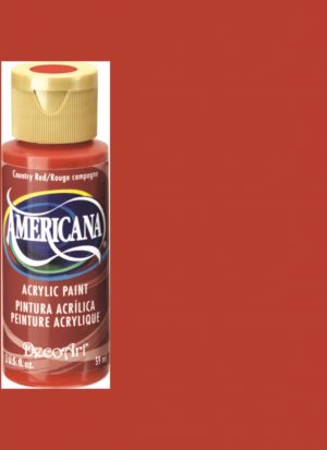Country Red Acrylic Paint