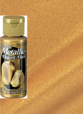 Emperor's Gold Metallic Acrylic Paint