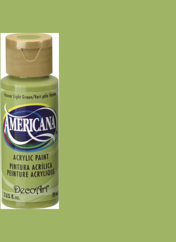 Hauser Light Green Acrylic Paint-color image Hauser Light Green Acrylic Paint-color image