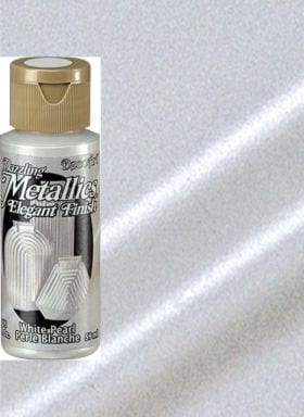 White Pearl Metallic Acrylic Paint, Stencil Supplies