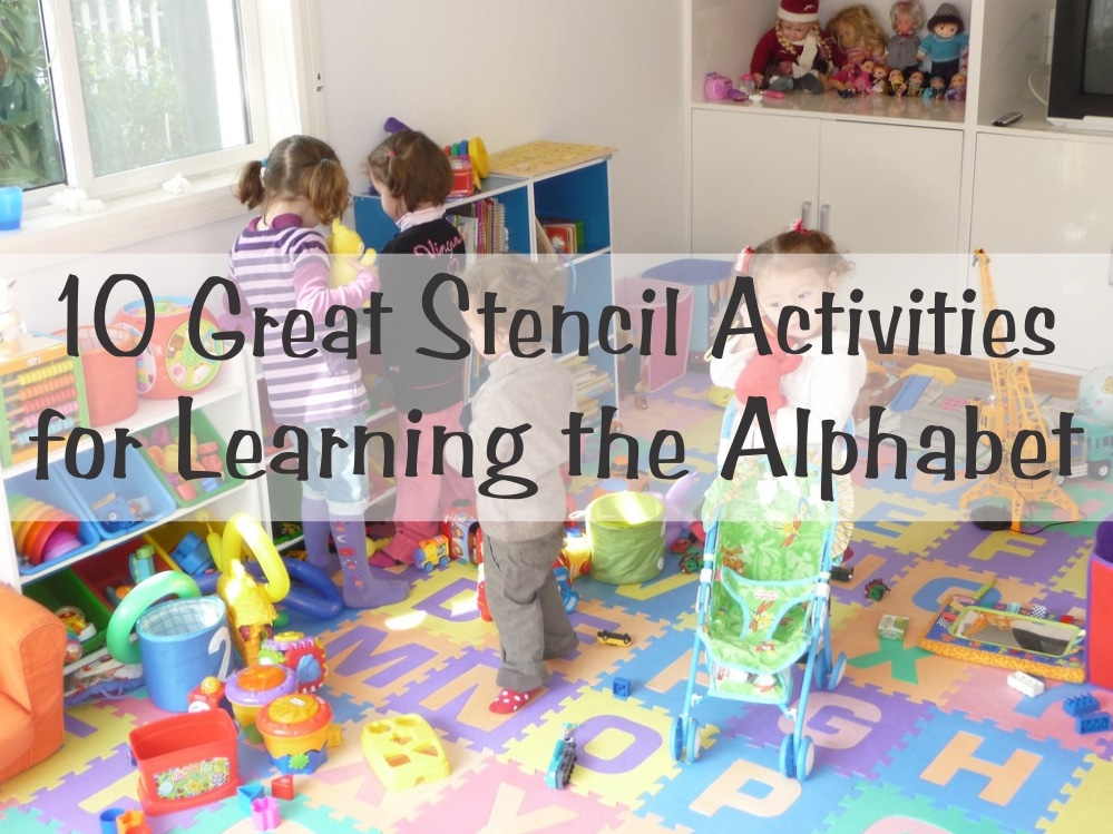 10 Great Stencil Activities for Learning the Alphabet-main-StencilsOnline