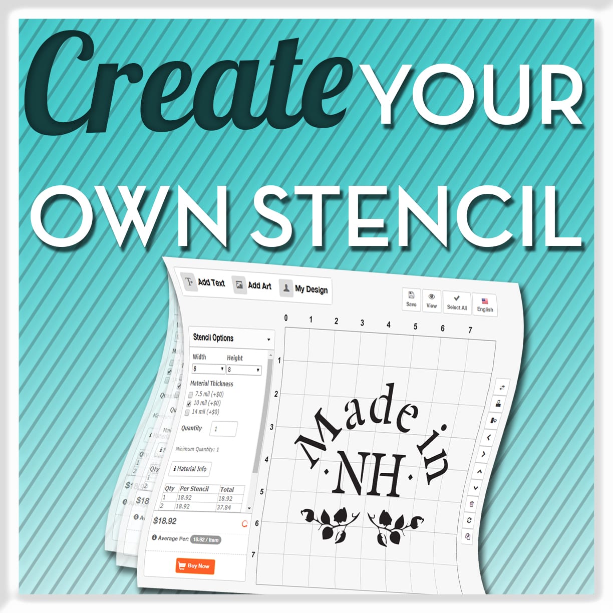 create custom stencils