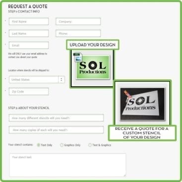 Custom Stencils | Custom Made Stencils | Stencils Online