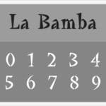 La-Bamba-Number-Stencil