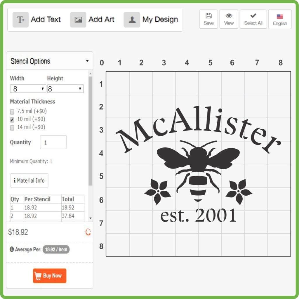 Custom Stencil Maker