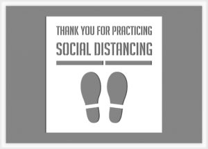 Thank You for Practicing Social Distancing